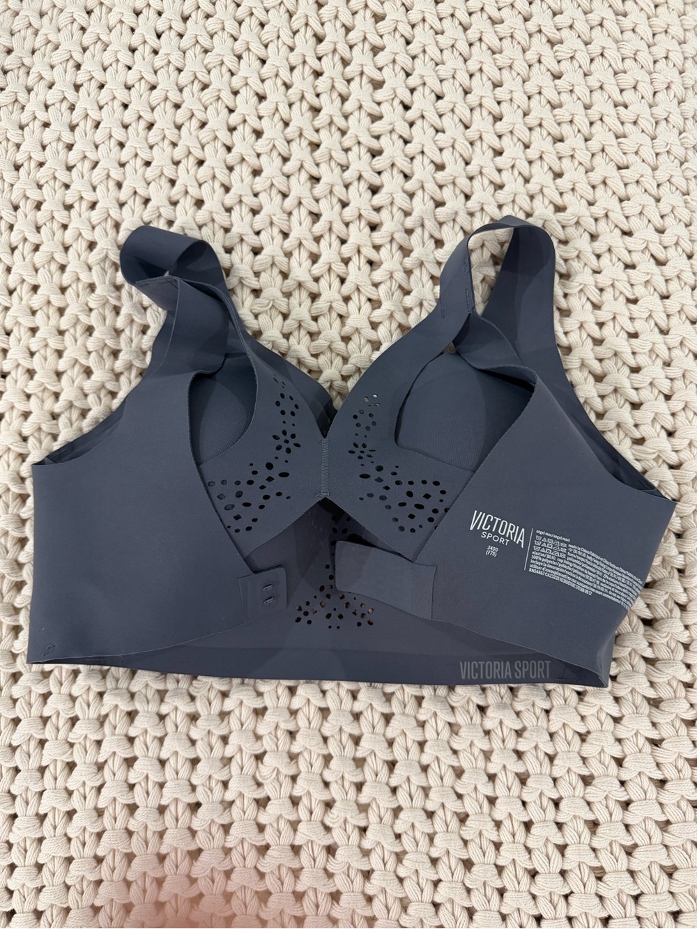 Victoria's Secret Angel Max Slate Gray High-Support Sports Bra - Picture 5 of 7